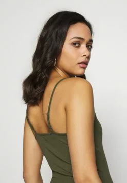 Even&Odd Damen 2 PACK - Top - Black/khaki -Even Und Odd Verkäufe 6eee3f0ffa924ef7b205806419d1424e