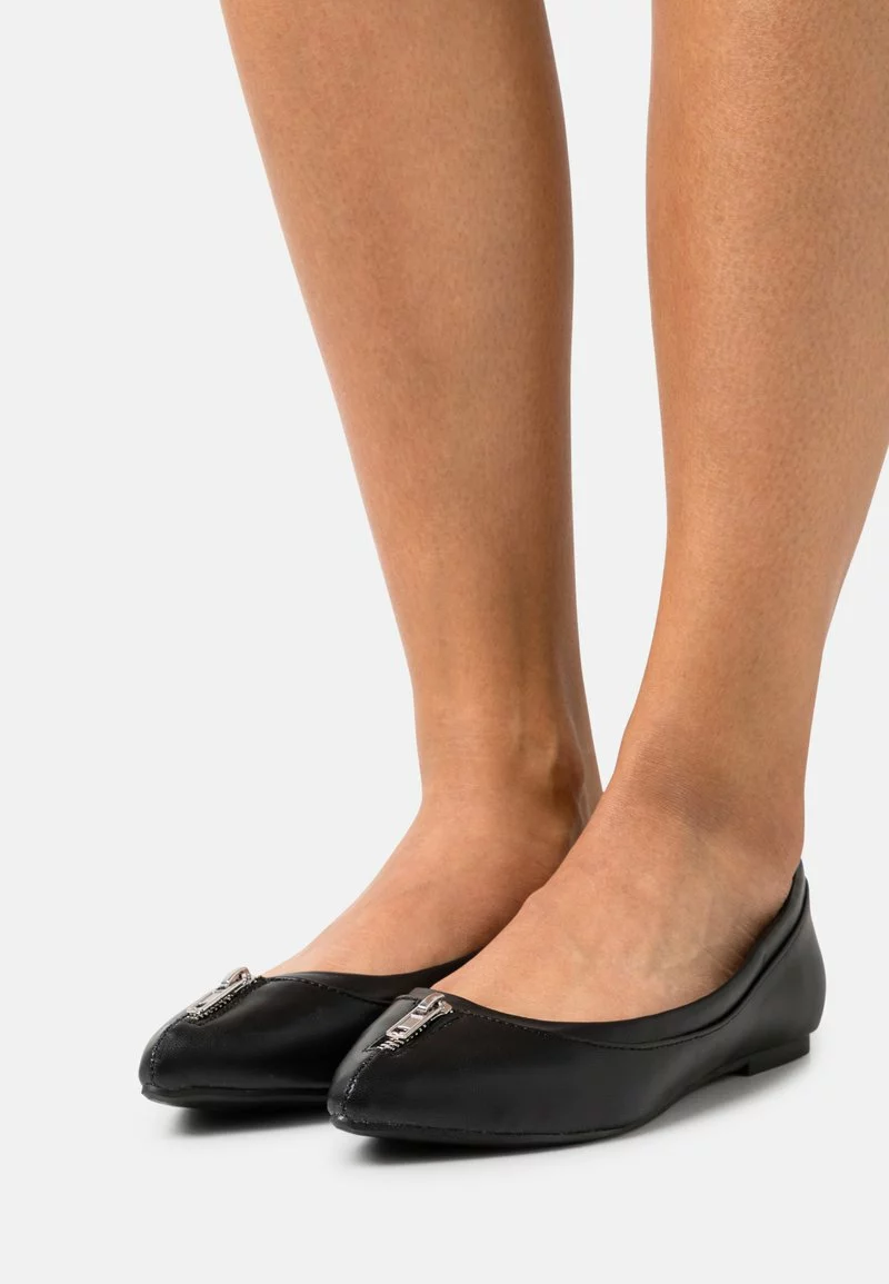 Even&Odd Damen Klassischer Ballerina - Black 3 Even&Odd Damen Klassischer Ballerina - Black