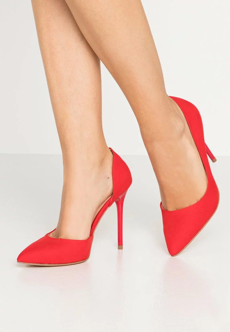 Even&Odd Damen High Heel Pumps - Red 3 Even&Odd Damen High Heel Pumps - Red
