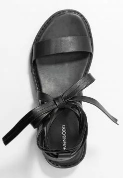 Even&Odd Damen Riemensandalette - Black -Even Und Odd Verkäufe 7299e665344045d38efa5a389fd948af
