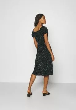 Even&Odd Damen Freizeitkleid - Black/green -Even Und Odd Verkäufe 73158f040afb4a7d8a531d7b059ac317