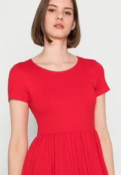 Even&Odd Damen Maxikleid - Red -Even Und Odd Verkäufe 734fab0d12894fe883478c3fcf1ebeab