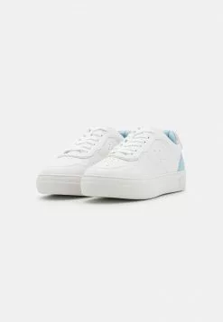Even&Odd Damen Sneaker Low - White/light Pink/blue 10 Even&Odd Damen Sneaker Low - White/light Pink/blue -Even Und Odd Verkäufe 7446b2a0c680400ea978cfcdceb27231