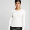 Even&Odd Damen Strickpullover - White