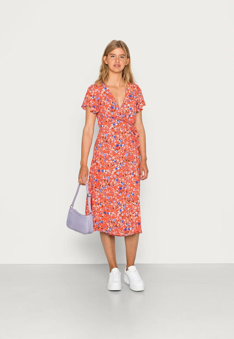 Even&Odd Damen Freizeitkleid - Red/blue 4 Even&Odd Damen Freizeitkleid - Red/blue – Bild 2