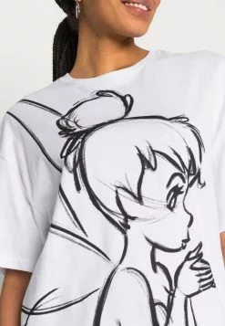 Even&Odd Damen T-Shirt Print - White -Even Und Odd Verkäufe 7641c809a3ba4876821ee03b6671f203