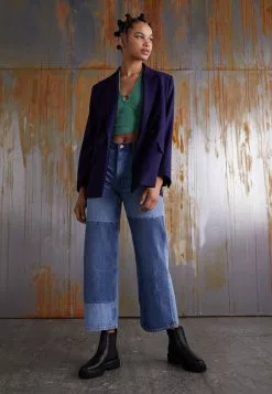 Even&Odd Damen Plateaustiefelette - Black