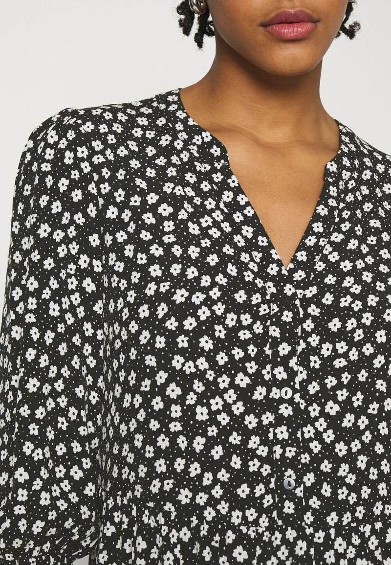 Even&Odd Damen Blusenkleid - Black/white 7 Even&Odd Damen Blusenkleid - Black/white – Bild 5