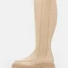 Even&Odd Damen Plateaustiefel - Beige -Even Und Odd Verkäufe 77495e0d64c747f880b02ddad694eb45