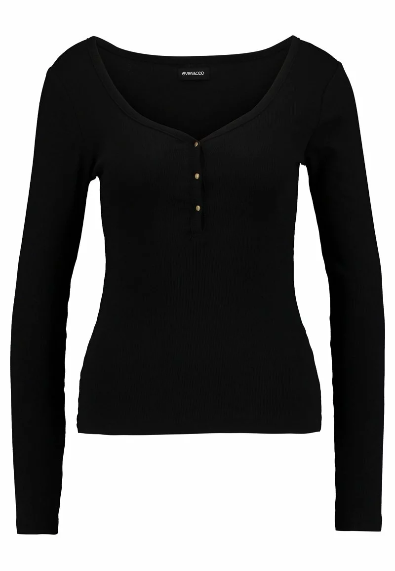 Even&Odd Damen Langarmshirt - Black 6 Even&Odd Damen Langarmshirt - Black – Bild 4