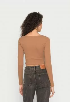 Even&Odd Damen Langarmshirt - Brown -Even Und Odd Verkäufe 7834314e287f4c8a96257551f8bdf368