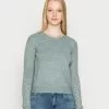 Even&Odd Damen BACK DETAIL - Strickpullover - Green -Even Und Odd Verkäufe 78856161019f41dfb4b8e11113e7049d
