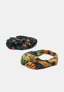 Even&Odd Damen 2 PACK - Haar-Styling-Accessoires - Black/mustard Yellow