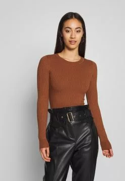 Even&Odd Damen Strickpullover - Light Brown