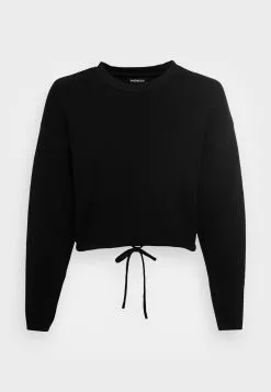 Even&Odd Damen Strickpullover - Black -Even Und Odd Verkäufe 7a76a9bf208643ef822db8757a9d51b6