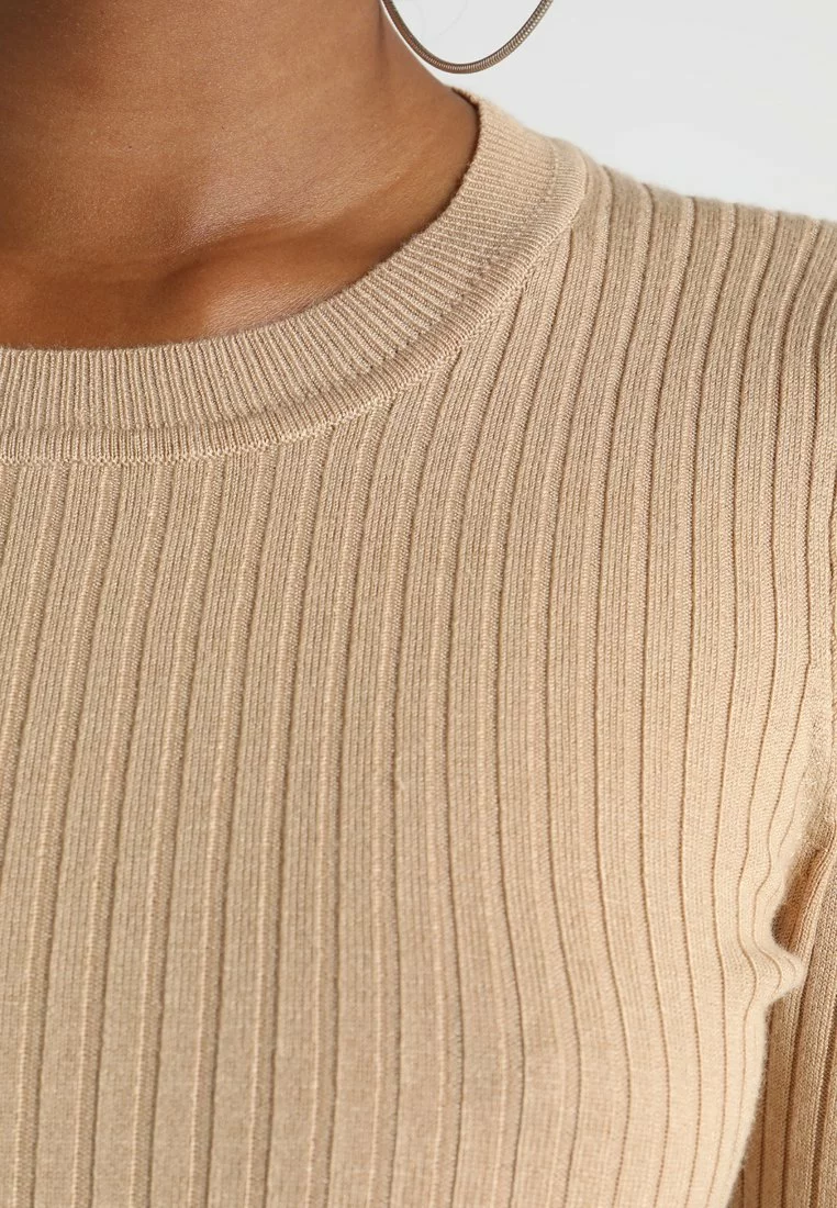 Even&Odd Damen Strickpullover - Sand 8 Even&Odd Damen Strickpullover - Sand – Bild 6