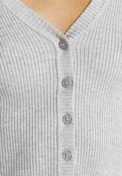 Even&Odd Damen Strickjacke - Mottled Light Grey -Even Und Odd Verkäufe 7b0c56cbb5a744e19792f2296b5001e9