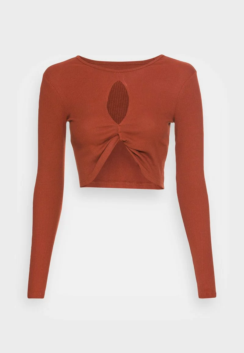 Even&Odd Langarmshirt - Brown | Damen 6 Even&Odd Langarmshirt - Brown | Damen – Bild 4