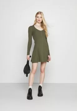 Even&Odd Ribbed Button Through Mini Dress - Strickkleid - Green | Damen 9 Even&Odd Ribbed Button Through Mini Dress - Strickkleid - Green | Damen -Even Und Odd Verkäufe 7d1f395e22cd4f418ed6b309097b0c83