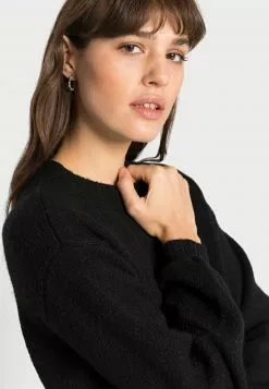 Even&Odd Damen BALLOON SLEEVE JUMPER - Strickpullover - Black 11 Even&Odd Damen BALLOON SLEEVE JUMPER - Strickpullover - Black -Even Und Odd Verkäufe 7d88ffb106ac4ba28e8501a4de9ad34f