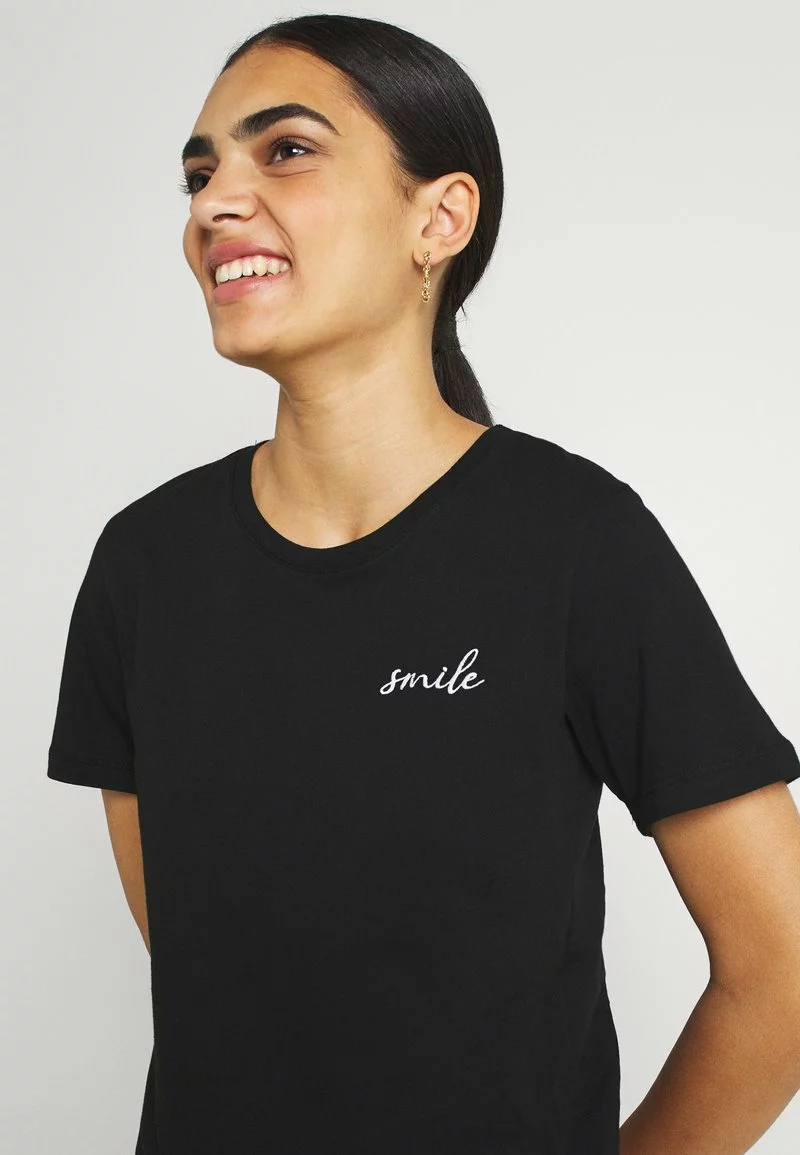 Even&Odd Damen T-Shirt Print - Black 6 Even&Odd Damen T-Shirt Print - Black – Bild 4