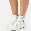Even&Odd LOVE - Sneaker High - White/black | Damen -Even Und Odd Verkäufe 7fadc350d4c5495fb356d9ee9c8fdc91