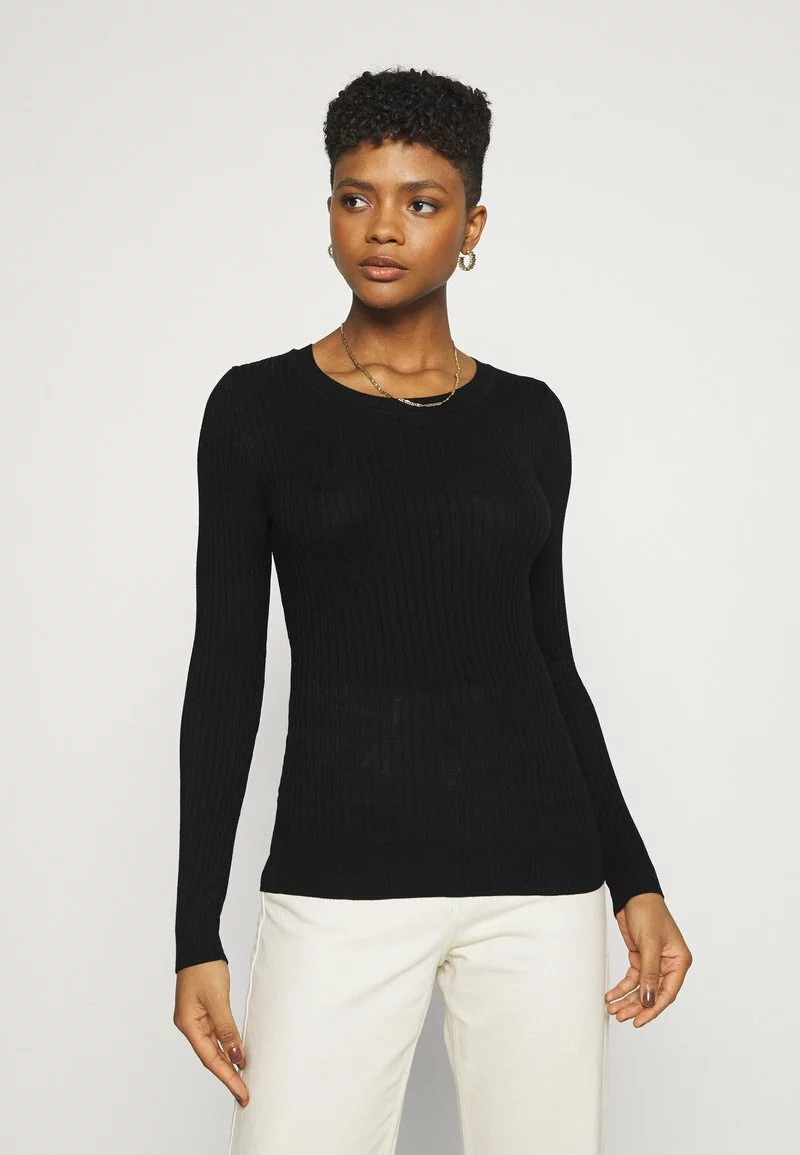 Even&Odd Damen 2 PACK - Strickpullover - Black/turquoise 5 Even&Odd Damen 2 PACK - Strickpullover - Black/turquoise – Bild 3