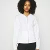 Even&Odd Damen BASIC HOODIE JACKET WITH POCKETS - Kapuzenpullover - White -Even Und Odd Verkäufe 80313457b5f04464a4036b63e10ec5c3