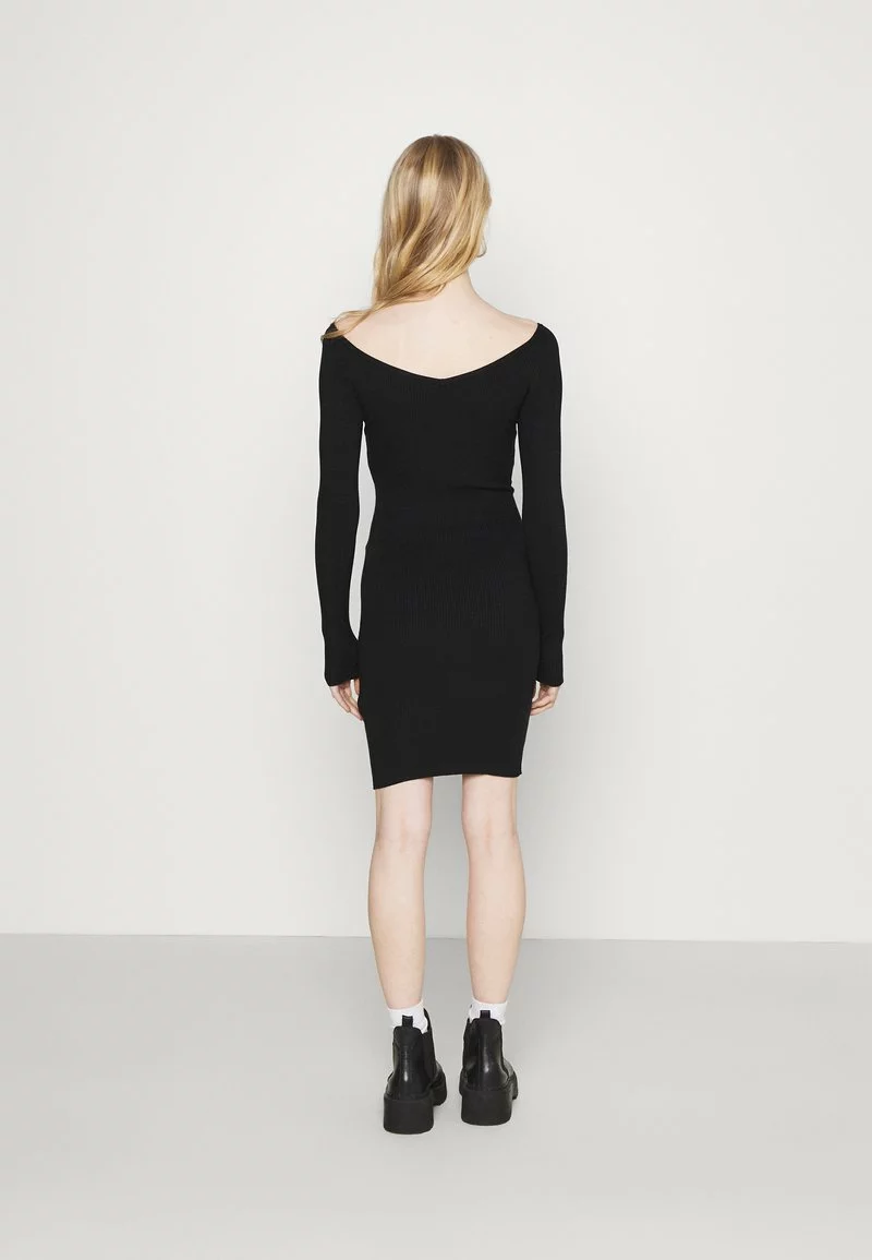 Even&Odd Damen Strickkleid - Black 5 Even&Odd Damen Strickkleid - Black – Bild 3