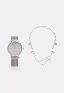 Even&Odd Damen SET - Uhr - Silver-coloured