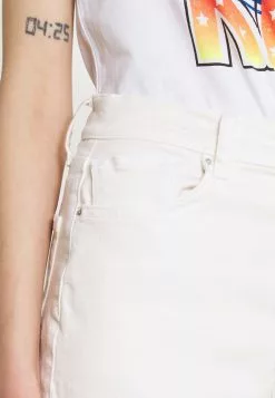 Even&Odd Wide Leg Cropped Jeans - Jeans Straight Leg - White | Damen -Even Und Odd Verkäufe 80b7329c49c8438a8d2f24c73b7c009e