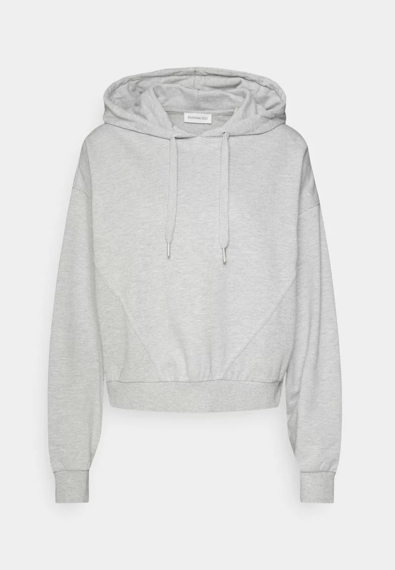 Even&Odd Damen Sweatshirt - Mottled Light Grey 3 Even&Odd Damen Sweatshirt - Mottled Light Grey
