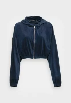 Even&Odd Damen REGULAR FIT HOODIE JACKET - Sweatjacke - Dark Blue -Even Und Odd Verkäufe 81d19f7d39a34698b0f4e012fcaf0b26