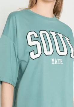 Even&Odd Damen T-Shirt Print - Green 11 Even&Odd Damen T-Shirt Print - Green -Even Und Odd Verkäufe 82748c9aa8074e18beb06b49ae39ba1d