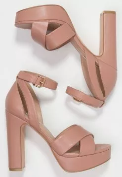 Even&Odd Damen High Heel Sandalette - Light Pink -Even Und Odd Verkäufe 833a787ac1b34860bb79258b65cada94