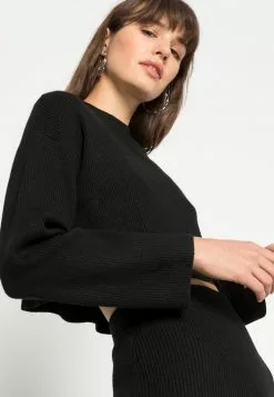 Even&Odd Damen SET SKIRT AND CROPPED JUMPER - Strickpullover - Black 11 Even&Odd Damen SET SKIRT AND CROPPED JUMPER - Strickpullover - Black -Even Und Odd Verkäufe 8392bbb619674d3ea94da83648e30080