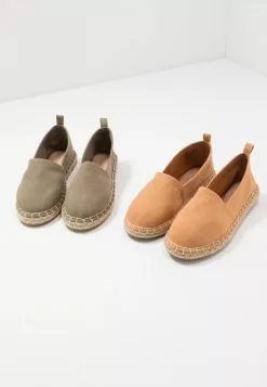 Even&Odd 2 PACK - Espadrille - Cognac/khaki | Damen -Even Und Odd Verkäufe 83bc0ed1fc8342ceafeb48b15a0c566c