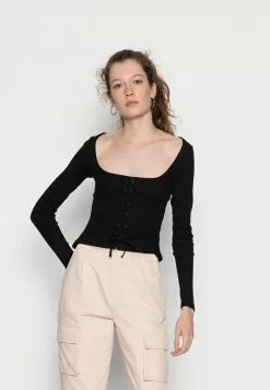 Even&Odd Langarmshirt - Black | Damen