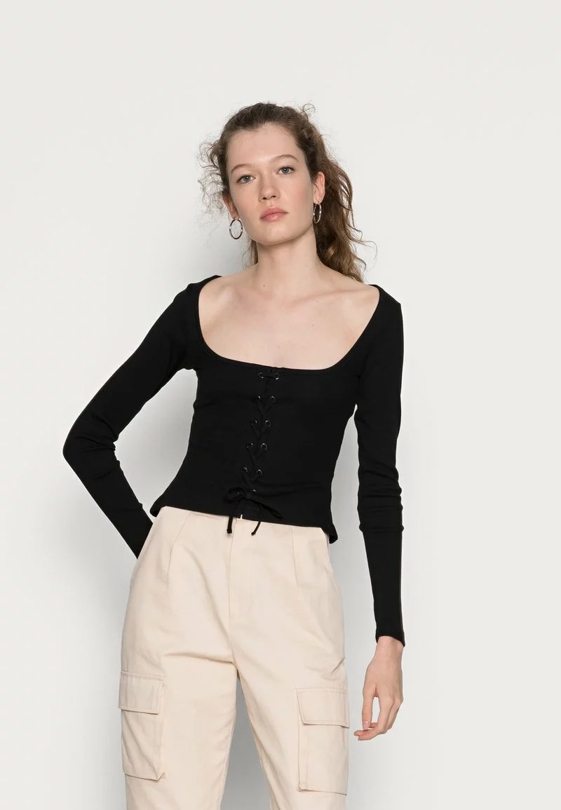 Even&Odd Langarmshirt - Black | Damen 3 Even&Odd Langarmshirt - Black | Damen