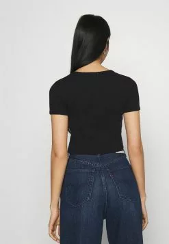 Even&Odd Damen T-Shirt Print - Black -Even Und Odd Verkäufe 844d0af500484bcab7ec8c17bf1c8829