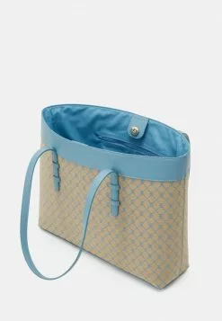 Even&Odd Damen Shopping Bag - Blue -Even Und Odd Verkäufe 8483a41f8a724735b5f239d4518d6314