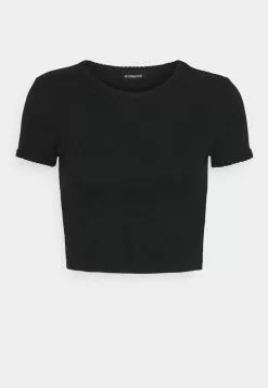 Even&Odd Damen T-Shirt Print - Black -Even Und Odd Verkäufe 851d1fc1b9164ae4a826cb5af6ce38dd