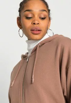 Even&Odd Damen Sweatjacke - Brown -Even Und Odd Verkäufe 862dde24adea4f09a293eed4d95f1955