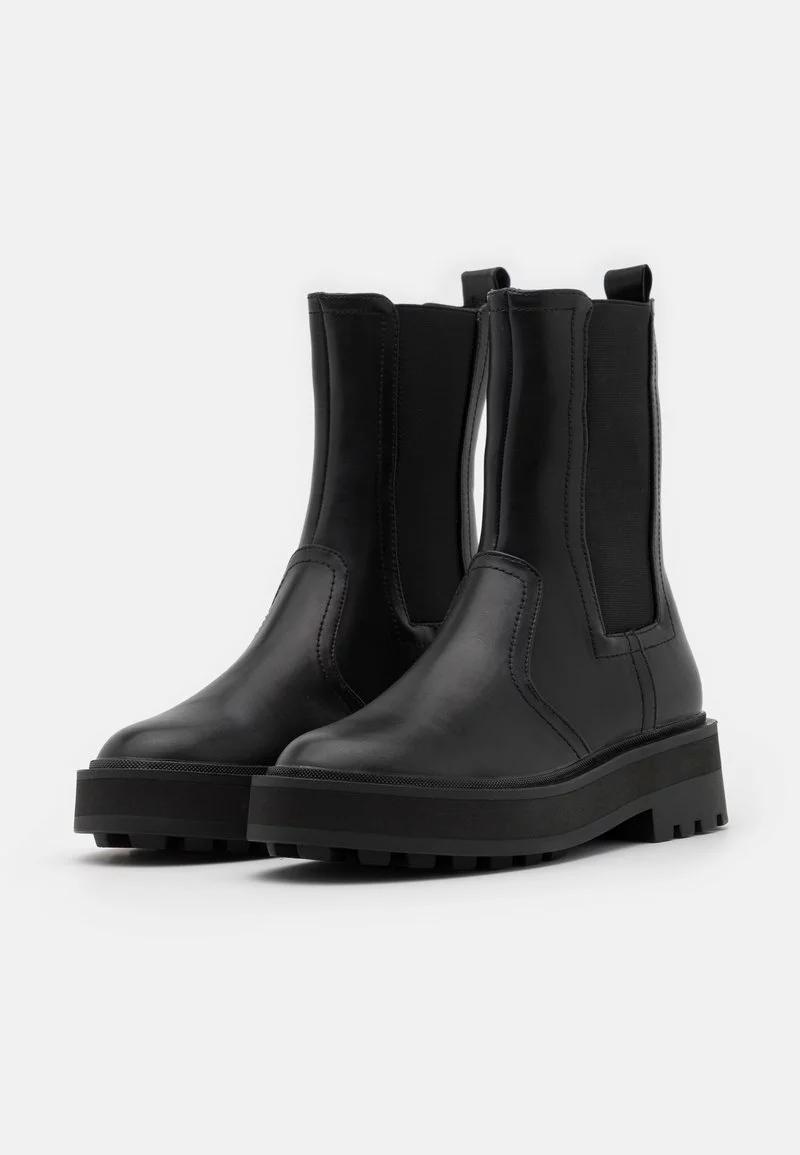 Even&Odd Damen Plateaustiefelette - Black 5 Even&Odd Damen Plateaustiefelette - Black – Bild 3