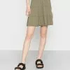 Even&Odd Damen Minirock - Khaki -Even Und Odd Verkäufe 86a1aff1a61344e08dc005c2c57e884d