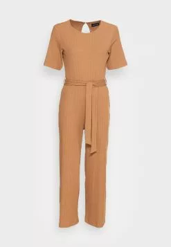 Even&Odd Jumpsuit - Light Brown | Damen -Even Und Odd Verkäufe 86abcf2f729e4eda861f881633e95351