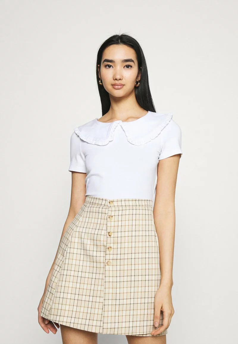 Even&Odd Damen T-Shirt Print - White 3 Even&Odd Damen T-Shirt Print - White