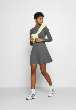 Even&Odd Damen Jerseykleid - Dark Grey -Even Und Odd Verkäufe 8881f50196504b97b65ce753cdccfc35