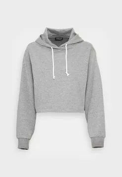 Even&Odd Damen Sweatshirt - Mottled Dark Grey -Even Und Odd Verkäufe 89ac90d88cfb479a9f5e06f91034f636