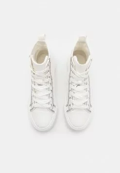 Even&Odd LOVE - Sneaker High - White/black | Damen -Even Und Odd Verkäufe 89d41d1d0d1d4c418e691b1dfc2f8107